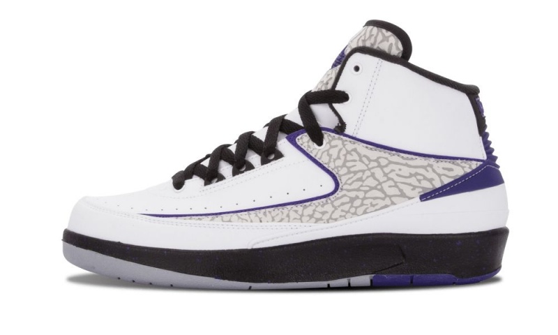 Nike Air Jordan 2 Retro BG 'Concord' Schoenen Kinderen Wit Nederland | 856342-MAG
