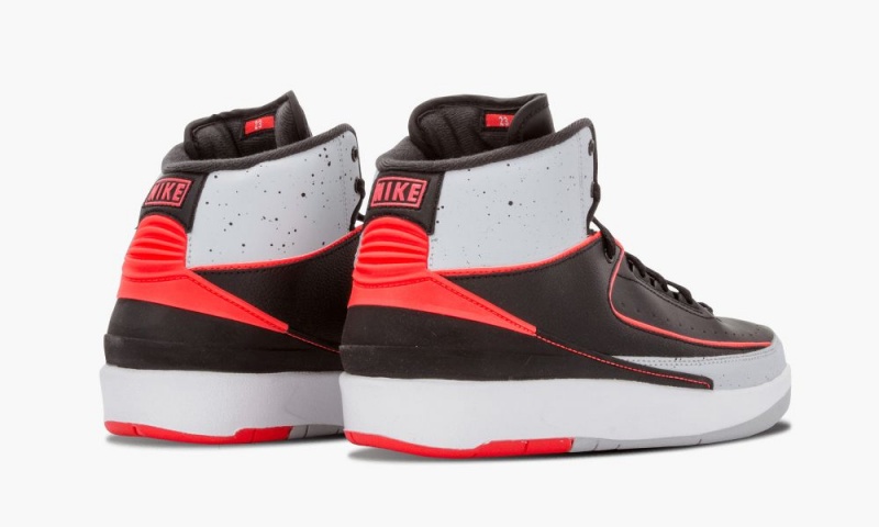 Nike Air Jordan 2 Retro BG 'Infrared 23' Schoenen Kinderen Zwart Rood Blauw Nederland | 460891-LAO