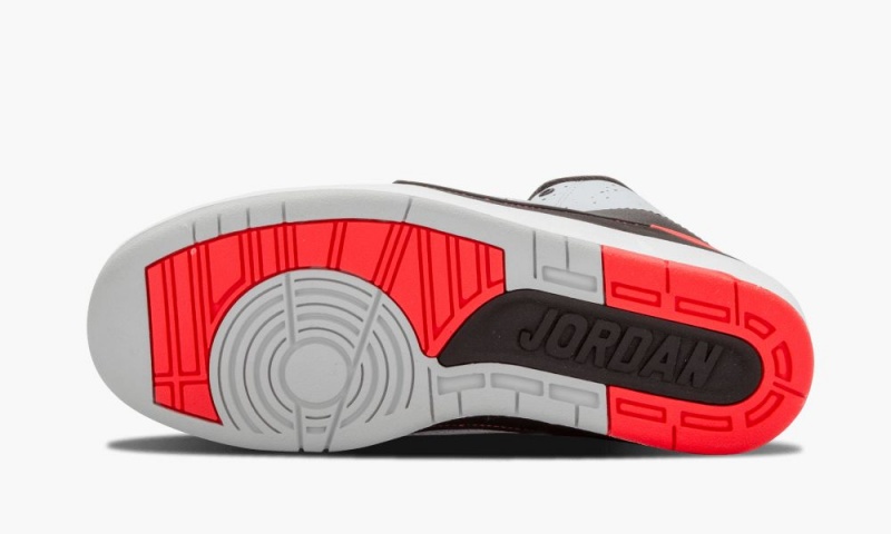 Nike Air Jordan 2 Retro BG 'Infrared 23' Schoenen Kinderen Zwart Rood Blauw Nederland | 460891-LAO