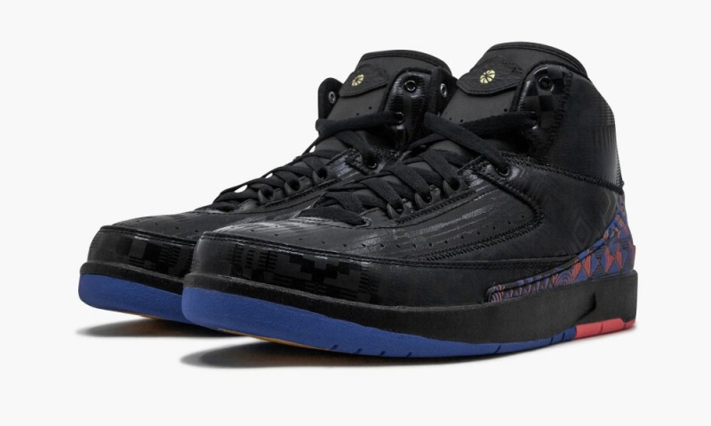 Nike Air Jordan 2 Retro BHM (GS) 'Black History Month' Schoenen Kinderen Zwart Metal Goud Zwart Nederland | 830164-ZEW