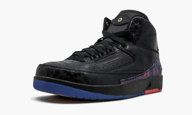 Nike Air Jordan 2 Retro BHM (GS) 'Black History Month' Schoenen Kinderen Zwart Metal Goud Zwart Nederland | 830164-ZEW