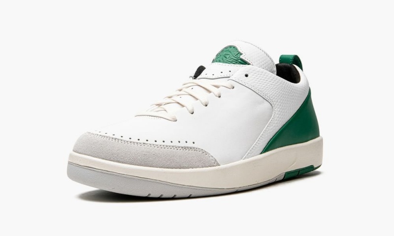 Nike Air Jordan 2 Retro Low SE 'Nina Chanel Abney - White Malachite' Schoenen Dames Wit Grijs Nederland | 418620-AYB