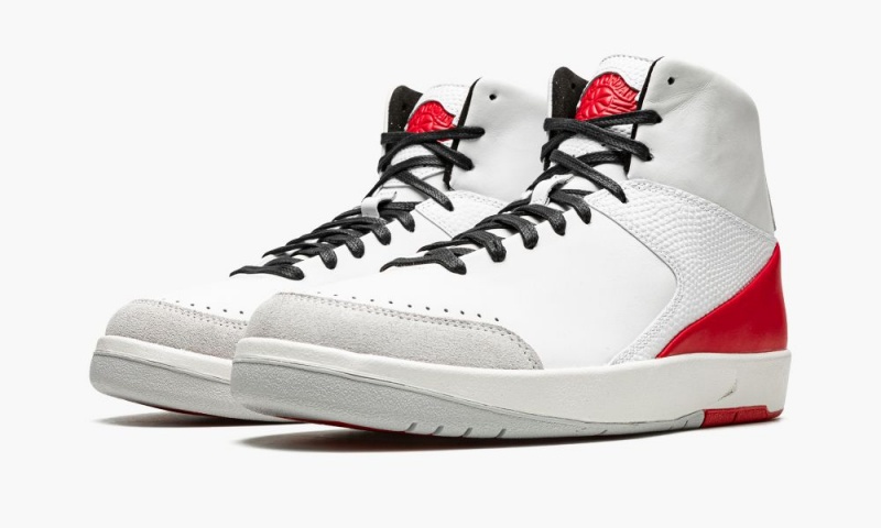 Nike Air Jordan 2 Retro SE 'Nina Chanel Abney - Gym Red' Schoenen Dames Wit Rood Rood Nederland | 270514-QNP