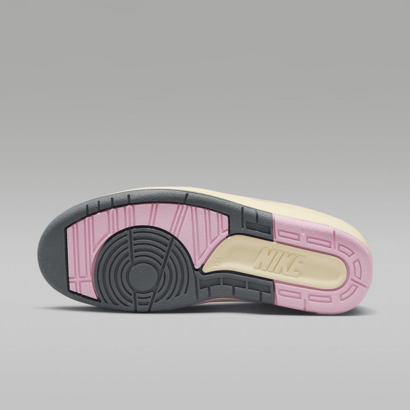 Nike Air Jordan 2 Retro Schoenen Dames Wit Roze Rood Nederland | 456139-SJF