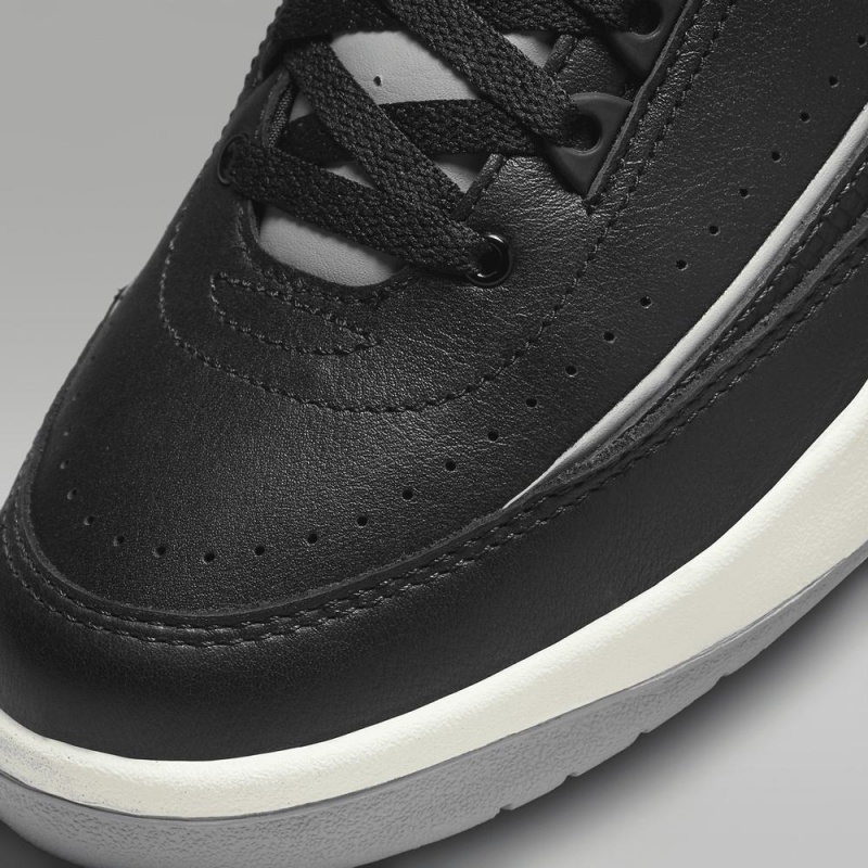Nike Air Jordan 2 Retro Schoenen Heren Zwart Rood Grijs Nederland | 586237-LZB