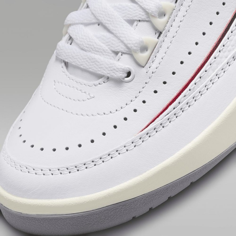 Nike Air Jordan 2 Retro Schoenen Kinderen Wit Rood Nederland | 932147-QOF