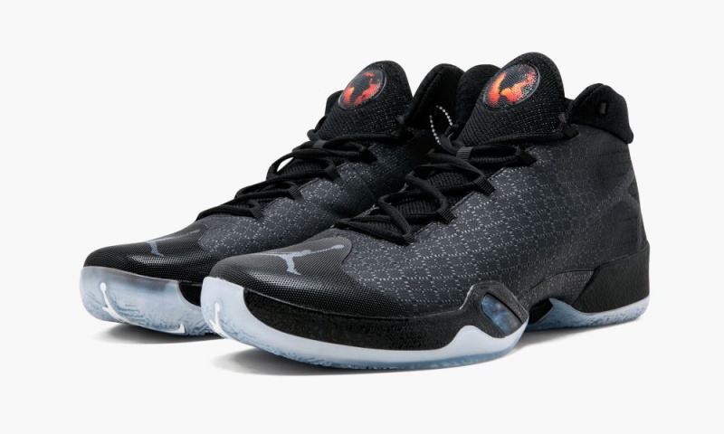 Nike Air Jordan 30 Schoenen Heren Zwart Donkergrijs Zwart Wit Nederland | 842719-GTD