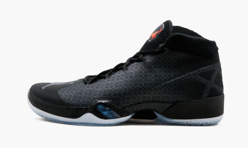 Nike Air Jordan 30 Schoenen Heren Zwart Donkergrijs Zwart Wit Nederland | 842719-GTD