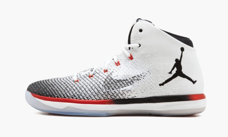 Nike Air Jordan 31 Schoenen Heren Wit Zwart Oranje Nederland | 523479-EBS