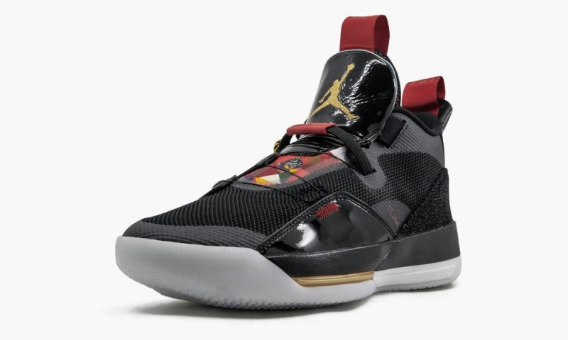 Nike Air Jordan 33 'Chinese New Year' Schoenen Heren Zwart Metal Goud Nederland | 396127-QPC