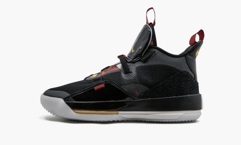 Nike Air Jordan 33 \'Chinese New Year\' Schoenen Heren Zwart Metal Goud Nederland | 396127-QPC
