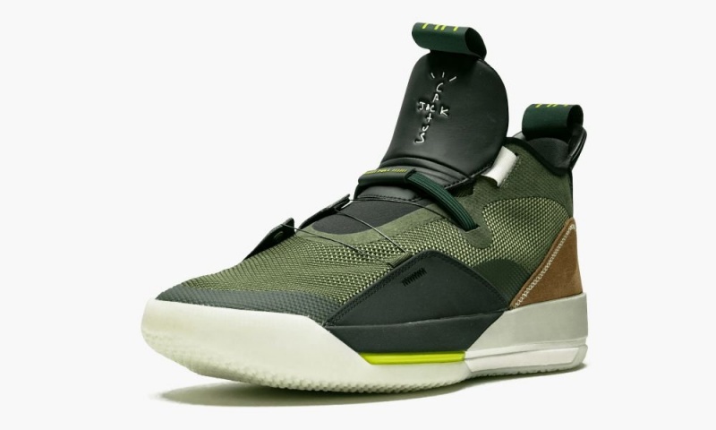 Nike Air Jordan 33 NRG 'Travis Scott' Schoenen Heren Olijfgroen Zwart Nederland | 832957-ADX