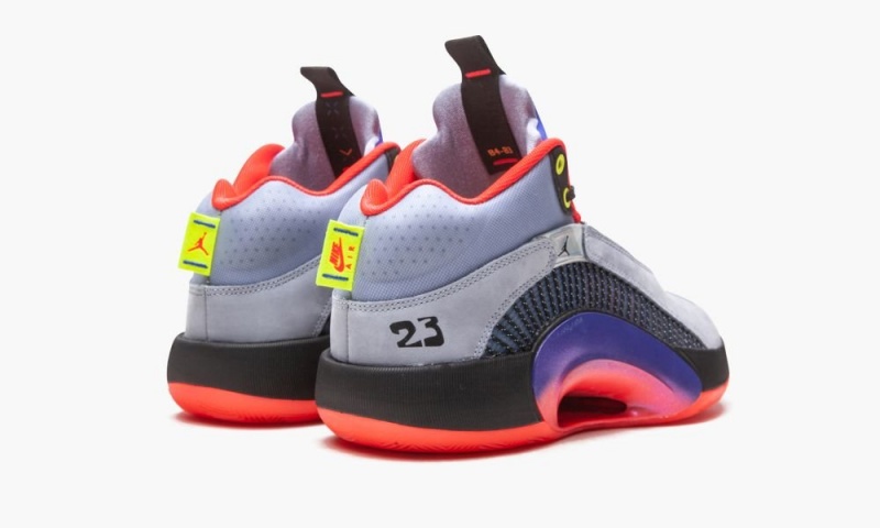 Nike Air Jordan 35 'Center of Gravity' Schoenen Heren Zwart Rood Grijs Nederland | 029741-DKH