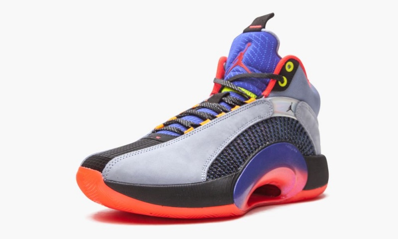 Nike Air Jordan 35 'Center of Gravity' Schoenen Heren Zwart Rood Grijs Nederland | 029741-DKH