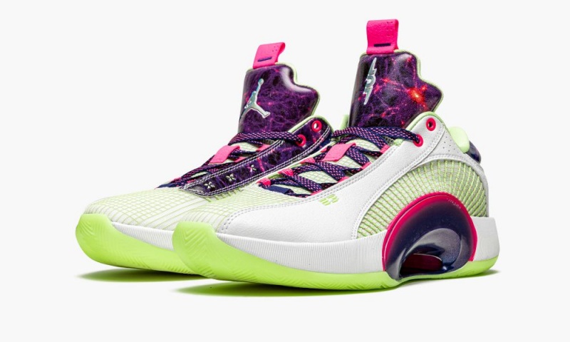 Nike Air Jordan 35 Low 'Luka Doncic PE' Schoenen Heren Wit Gekleurd Nederland | 684519-GYJ