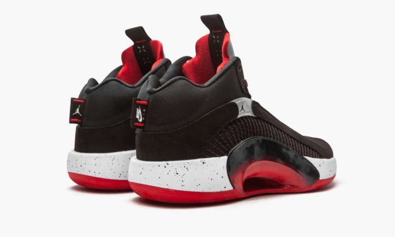 Nike Air Jordan 35 PF 'Bred' Schoenen Heren Zwart Rood Nederland | 604789-RTF