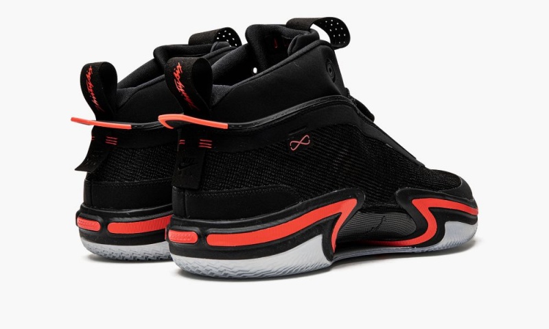 Nike Air Jordan 36 Schoenen Heren Zwart Rood Nederland | 791264-RGE