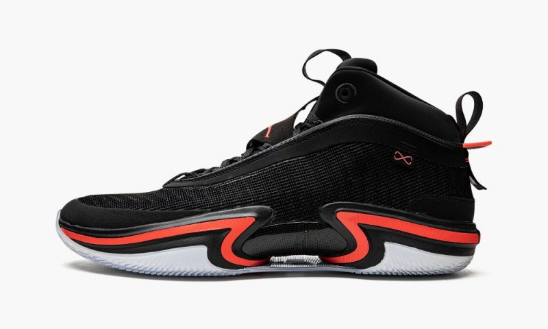 Nike Air Jordan 36 Schoenen Heren Zwart Rood Nederland | 791264-RGE