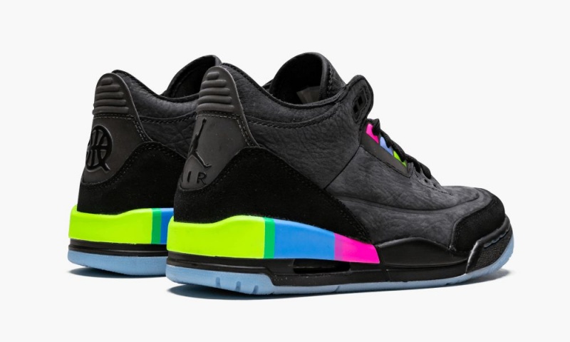 Nike Air Jordan 3 GS 'Quai54' Schoenen Kinderen Zwart Groen Nederland | 895403-LBZ