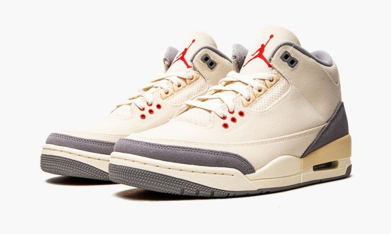 Nike Air Jordan 3 'Muslin' Schoenen Heren Rood Nederland | 218305-AYP