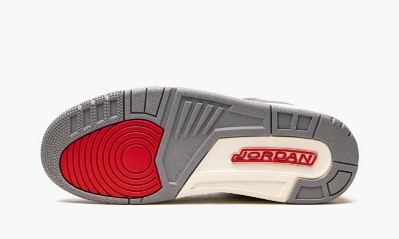 Nike Air Jordan 3 'Muslin' Schoenen Heren Rood Nederland | 218305-AYP