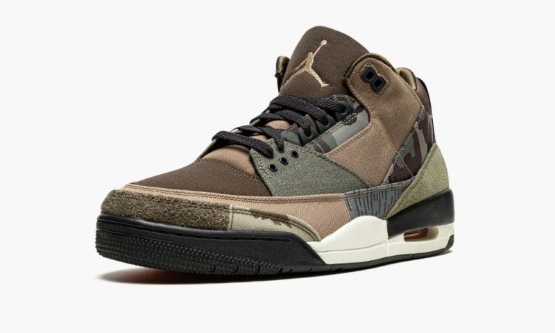 Nike Air Jordan 3 'Patchwork Camo' Schoenen Heren Camo Nederland | 210679-CBK