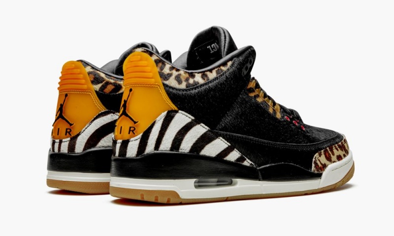 Nike Air Jordan 3 Retro 'Animal Instinct' Schoenen Heren Zwart Lichtbruin Nederland | 193624-YFN