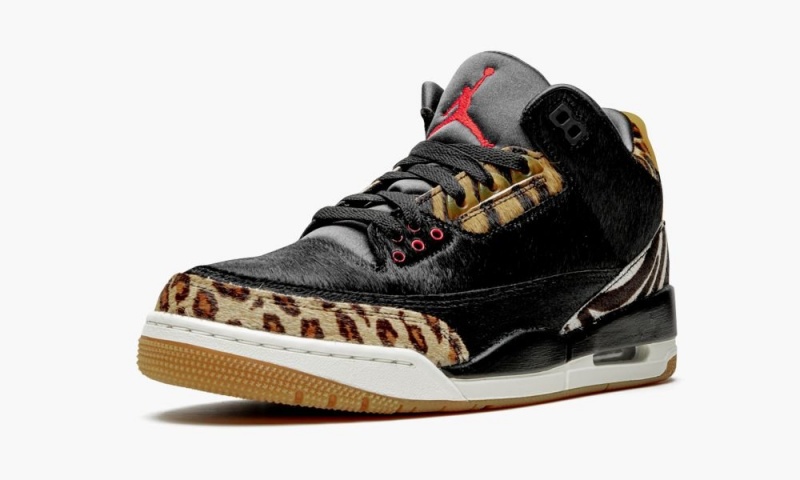 Nike Air Jordan 3 Retro 'Animal Instinct' Schoenen Heren Zwart Lichtbruin Nederland | 193624-YFN