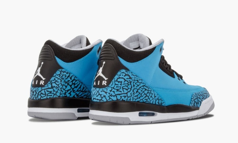 Nike Air Jordan 3 Retro BG 'Powder Blue' Schoenen Kinderen Blauw Nederland | 021936-ICY