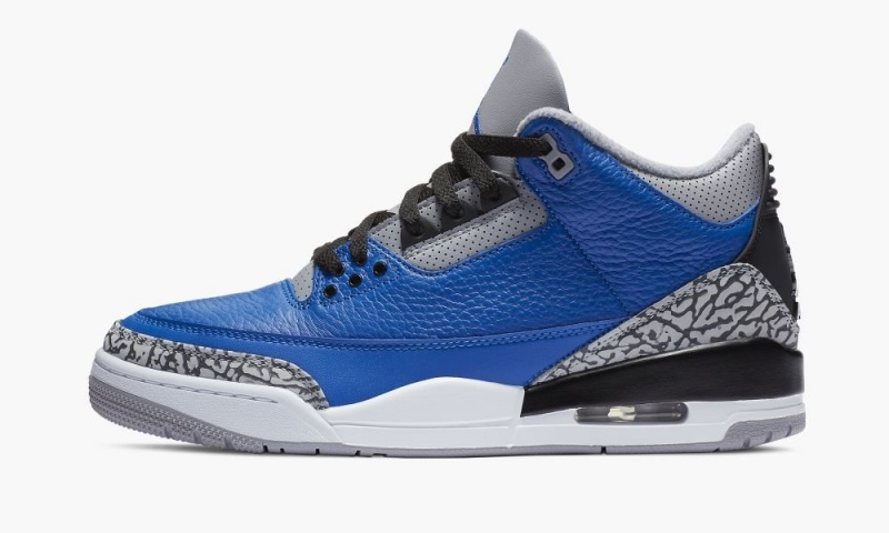 Nike Air Jordan 3 Retro 'Blue Cement' Schoenen Heren Koningsblauw Koningsblauw Nederland | 548631-YZG