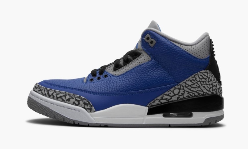Nike Air Jordan 3 Retro \'Blue Cement\' Schoenen Heren Koningsblauw Koningsblauw Nederland | 548631-YZG