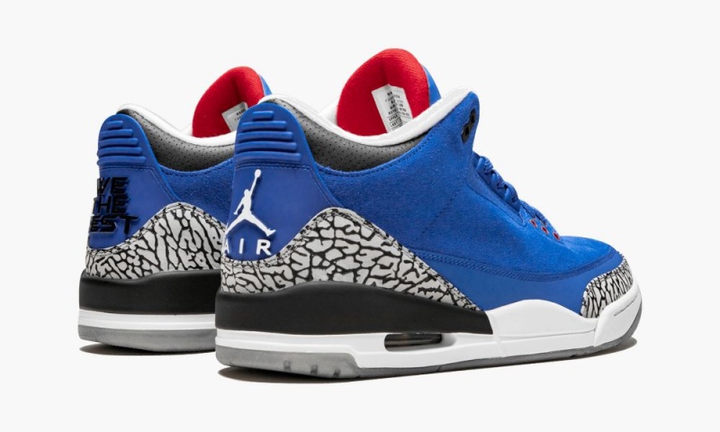 Nike Air Jordan 3 Retro 'DJ Khaled Father of Asahd' Schoenen Heren Koningsblauw Wit Zwart Rood Nederland | 349018-LOJ