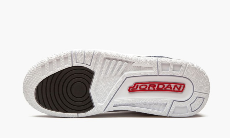 Nike Air Jordan 3 Retro 'Denim' Schoenen Kinderen Wit Rood Zwart Nederland | 502734-SKW