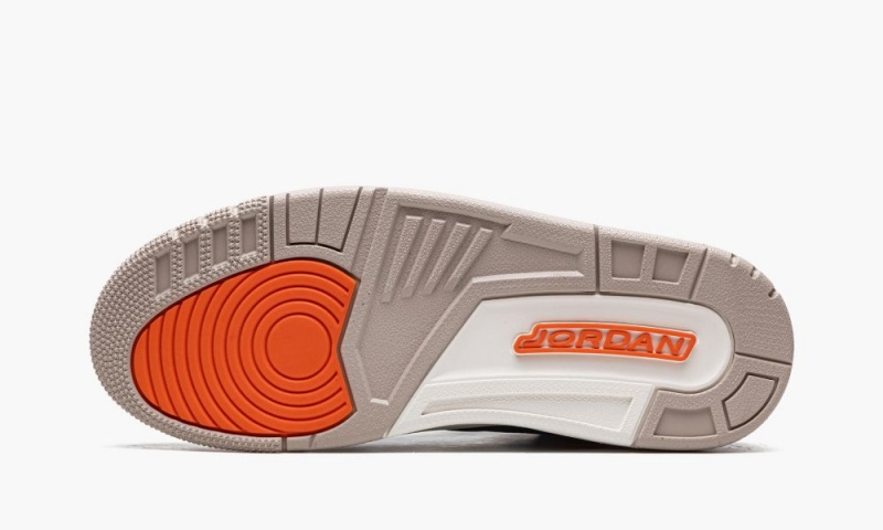 Nike Air Jordan 3 Retro 'Desert Elephant' Schoenen Heren Zwart Oranje Khaki Grijs Nederland | 072451-ZHP