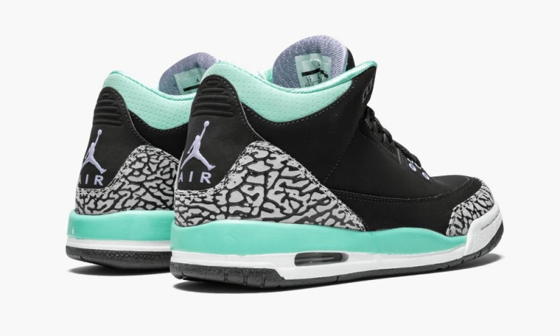 Nike Air Jordan 3 Retro GG 'Black Mint' Schoenen Kinderen Zwart Nederland | 157369-FTL