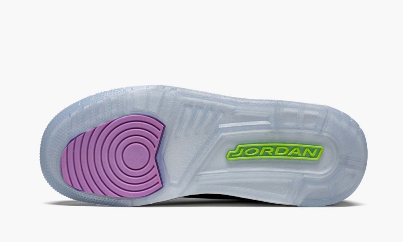 Nike Air Jordan 3 Retro GS 'Electric Green' Schoenen Kinderen Zwart Wit Groen Nederland | 327406-SOJ