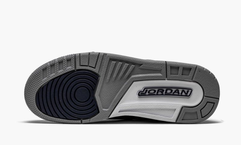 Nike Air Jordan 3 Retro GS 'Georgetown' Schoenen Kinderen Donkerblauw Grijs Nederland | 645198-EYJ