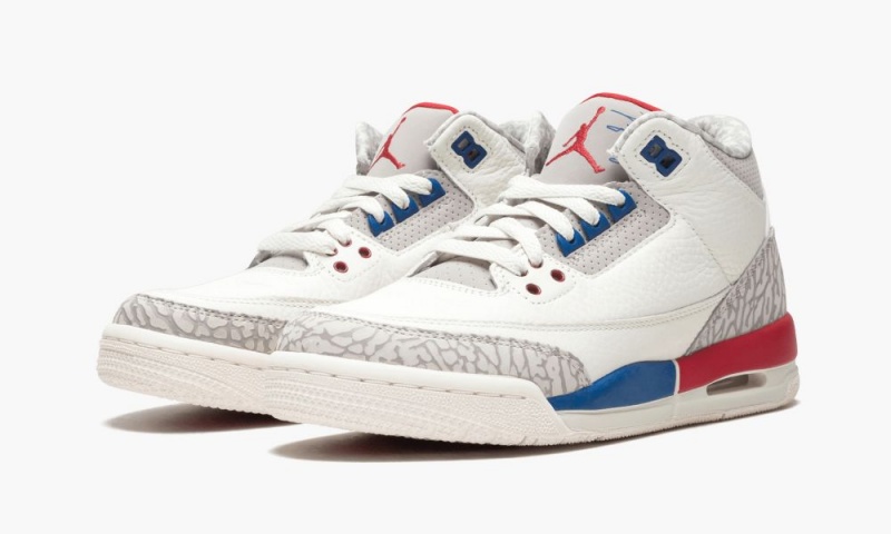 Nike Air Jordan 3 Retro (GS) 'International Flight' Schoenen Kinderen Koningsblauw Lichtbeige Nederland | 053681-SDK