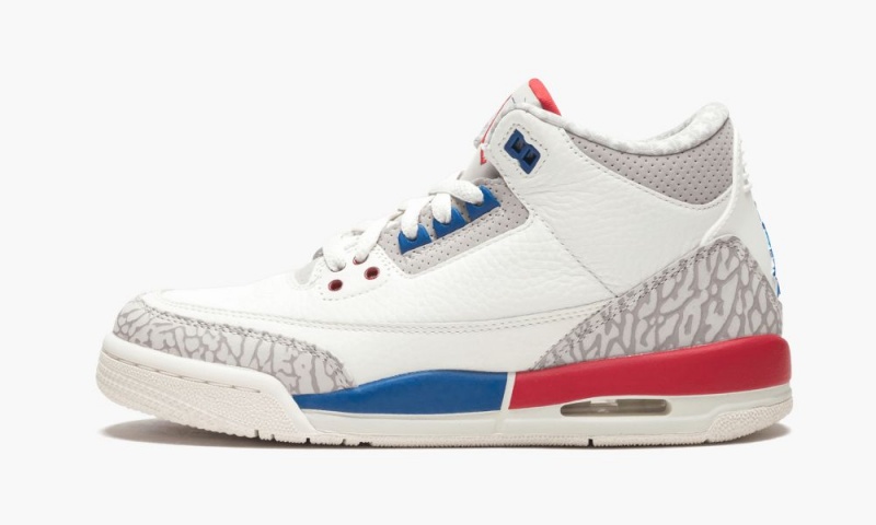 Nike Air Jordan 3 Retro (GS) \'International Flight\' Schoenen Kinderen Koningsblauw Lichtbeige Nederland | 053681-SDK