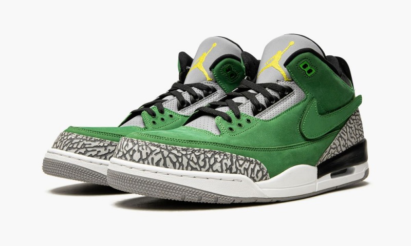 Nike Air Jordan 3 Retro 'Oregon Sample' Schoenen Heren Groen Nederland | 872951-XDY