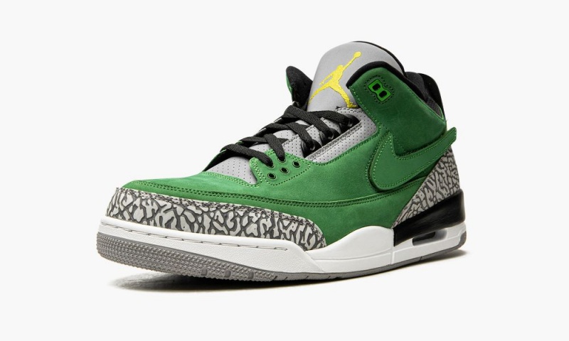 Nike Air Jordan 3 Retro 'Oregon Sample' Schoenen Heren Groen Nederland | 872951-XDY