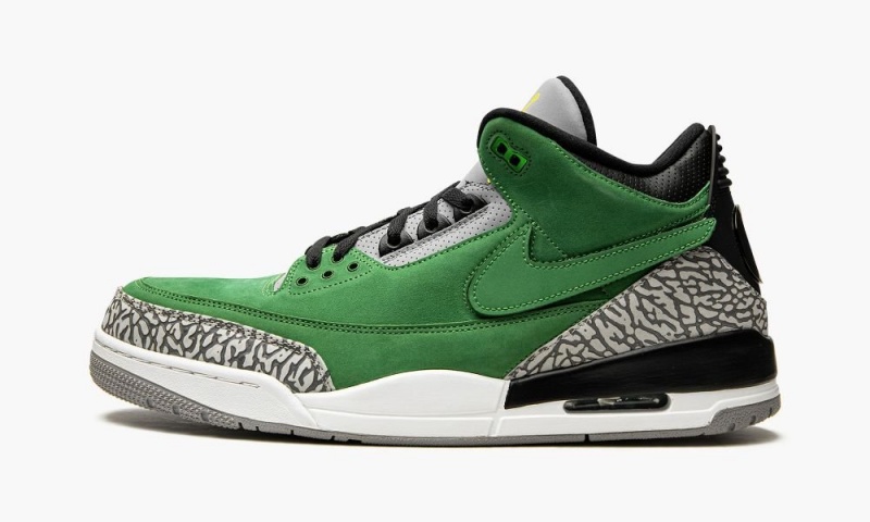 Nike Air Jordan 3 Retro \'Oregon Sample\' Schoenen Heren Groen Nederland | 872951-XDY