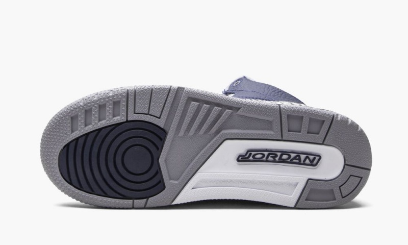 Nike Air Jordan 3 Retro PS 'Georgetown' Schoenen Kinderen Blauw Grijs Donkerblauw Nederland | 509386-NXP