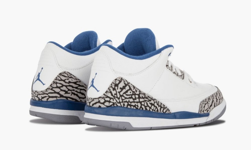 Nike Air Jordan 3 Retro (PS) 'True Blue' Schoenen Kinderen Wit Blauw Nederland | 524976-CYN