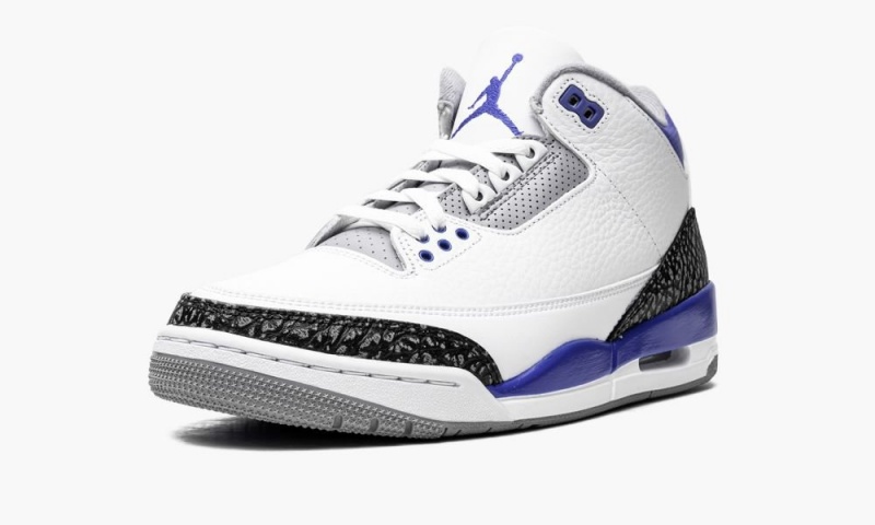 Nike Air Jordan 3 Retro 'Racer Blue' Schoenen Heren Wit Zwart Grijs Nederland | 347168-SNP