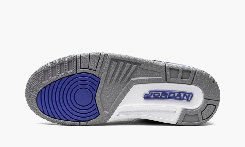 Nike Air Jordan 3 Retro 'Racer Blue' Schoenen Heren Wit Zwart Grijs Nederland | 347168-SNP