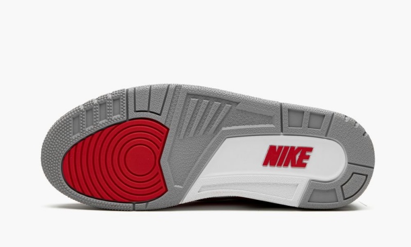 Nike Air Jordan 3 Retro 'Red Cement/Unite' Schoenen Heren Rood Grijs Zwart Nederland | 375410-IZK