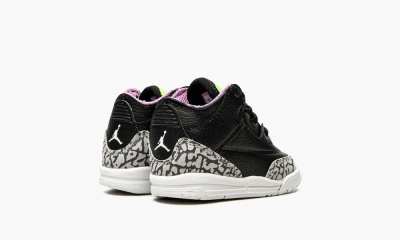 Nike Air Jordan 3 Retro SE Schoenen Kinderen Zwart Wit Groen Nederland | 390865-SWA