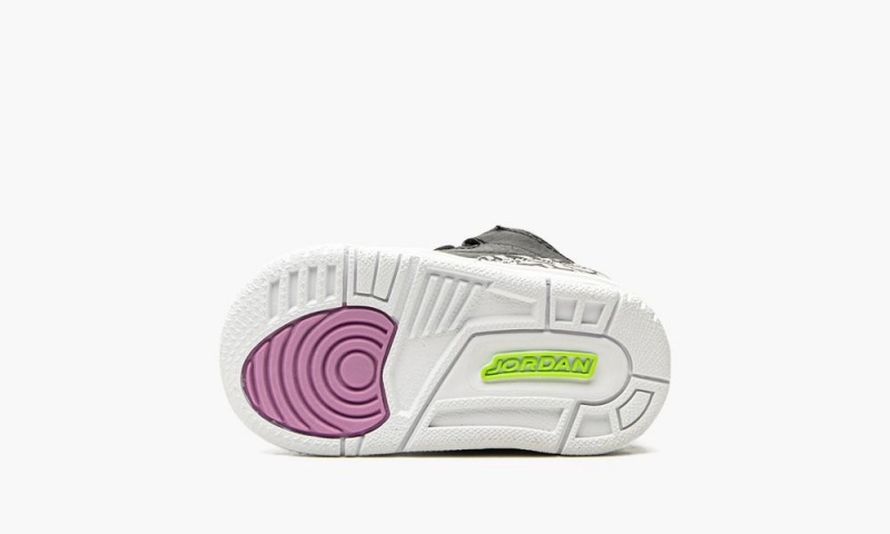 Nike Air Jordan 3 Retro SE Schoenen Kinderen Zwart Wit Groen Nederland | 390865-SWA