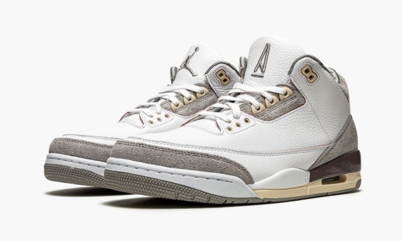 Nike Air Jordan 3 Retro SP 'A Ma Maniére - Raised by Women' Schoenen Dames Wit Grijs Bruin Beige Nederland | 152709-LMU